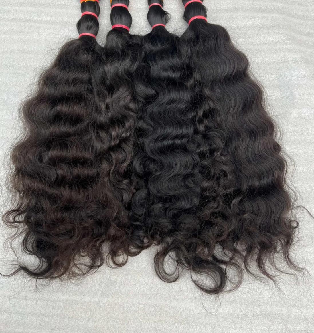 Raw Indian hair extensions