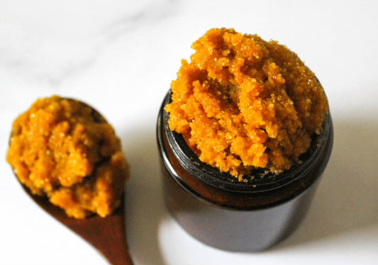 Turmeric organic scrub