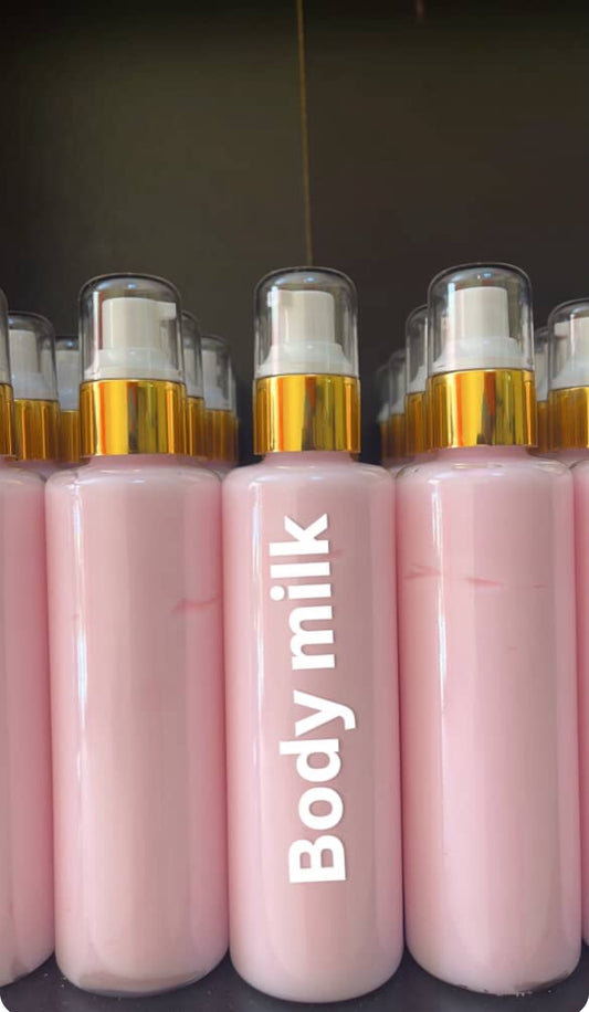 Organic body milk with pheromones